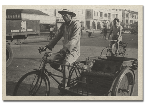 三轮车，1950年