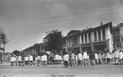 马来丧礼，1900年代